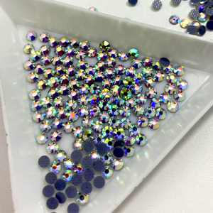 Strass thermocollants en cristal AB SS10, super brillants, durables, emballage en vrac, 70000 pièces, vente en gros, directement de l'usine - Product Image 3