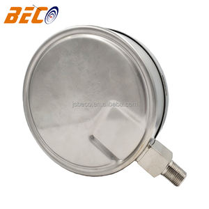 เครื่องวัดความดันสเตนเลสแบบเต็ม<span class=keywords><strong>70mpa</strong></span> 160มม. EN837-1เครื่องวัดความต้านทานแรงกระแทกแบบกันน้ำมัน - Product Image 5