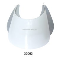 Ajustable anti-UV de plástico visera para pesca cap y montar tapa 32063