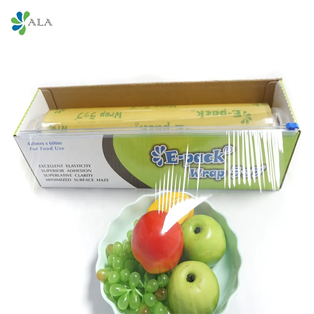 High quality PVC food plastic film cling wrap