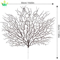 Branches de corail artificielles bricolage artisanat brindilles Arrangement de fleurs maison branches en plastique réalistes pour Halloween décor de noël
