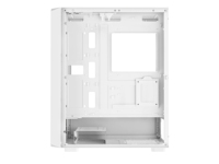 Boîtier de PC de jeu ATX/Micro de bureau AntarcChill White Mesh, best-seller, avec panneau latéral en verre