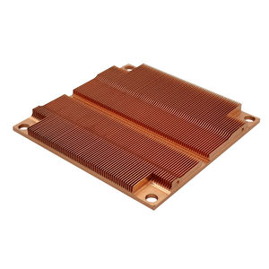 의료 장비 고정밀 알루미늄 방열판 구리 라디에이터 스키 핀 - Product Image 1