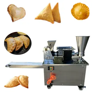 Máquina de fazer bolinhos elétrica multifuncional para fazer samosa, empanada comercial, 2024