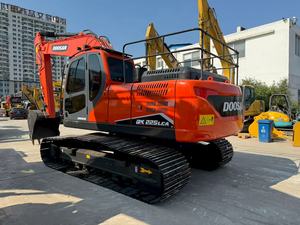 Excavatrice coréenne légèrement utilisée Doosan DX225, excavatrice de 22 tonnes, excavatrice Doosan d'occasion avec chenilles neuves - Product Image 3