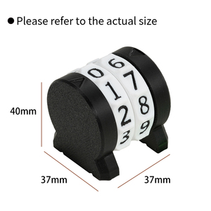 Compteur <span class=keywords><strong>de</strong></span> points double en plastique rigide rotatif pour suivi HP, portable, pour <span class=keywords><strong>jeu</strong></span> <span class=keywords><strong>de</strong></span> <span class=keywords><strong>cartes</strong></span> à collectionner EDH Commander sur table - Product Image 6