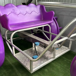 QIQU Tricycle aquatique commercial de 3,05 m en PE rotomoulé avec cadre en acier inoxydable 304 et 3 grandes roues - Product Image 3