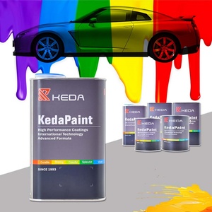 Peinture automobile haute performance pour la retouche de carrosserie, peinture en spray à pigments solides pour la rénovation automobile - Product Image 1