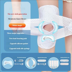 Genouillère polyvalente idéale pour la course à pied, le basketball <span class=keywords><strong>et</strong></span> le fitness, genouillère stable avec un soutien doux pour la <span class=keywords><strong>santé</strong></span> <span class=keywords><strong>et</strong></span> le <span class=keywords><strong>soin</strong></span> des articulations - Product Image 6