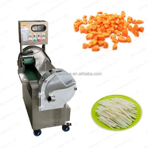 Multifunctionele Bladwortels Groentesnijder Machine Spinazie Groene Ui Salade Chopper Machine Aardappelchips Snijmachine