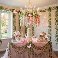 Ensemble de 76 décorations de fête sur le thème des fées pour anniversaire, mariage, baby shower