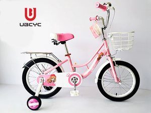 Vélo pour enfants OEM, vélos roses pour filles princesse, 12/14/16/18/20 pouces, vélo pour adolescents avec siège arrière, vélo pour enfants - Product Image 1
