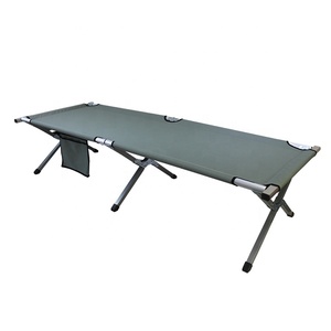Factory Price Portable Outdoor Folding Camping Bed With Lightweight Adjustable Bunk Single Aluminum Bed Camp <b>Cot</b> YTLB0 - Product Image 3