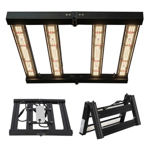 Lámpara LED de Cultivo con Cuerpo de Aluminio, Interruptores Separados UV e IR, Blanco Menta, Espectro Completo para Cultivo en Invernadero y Cultivo Hidropónico - Product Image 1