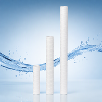 Cartouche filtrante à enroulement en fil de polypropylène DM PP 5-70 pouces 5 microns pour filtration chimique