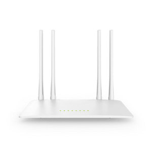 High Speed 5G Dual Band Wireless Router 1200M Gigabit Home Office <b>White</b> Easy Setup Four <b>Port</b> Secure Firewall Large Coverage - Product Image 1