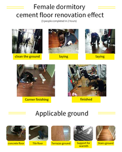 Carreaux adhésifs <span class=keywords><strong>de</strong></span> sol imperméables et auto-adhésifs LVT résistants pour <span class=keywords><strong>salle</strong></span> <span class=keywords><strong>de</strong></span> <span class=keywords><strong>bain</strong></span> pour décoration <span class=keywords><strong>de</strong></span> sol à la maison - Product Image 6
