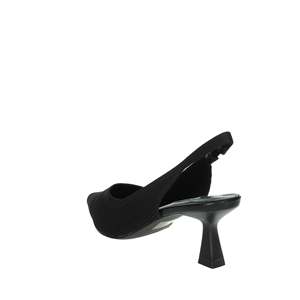 Keys Donna Slingback K-10770 Beige Nero Heeled <b>Sandals</b> - Product Image 2