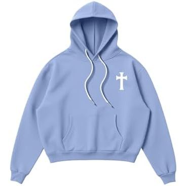 Croix bleu clair