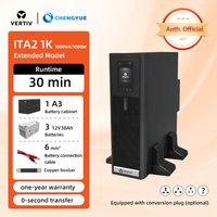 Sistema de Alimentación Ininterrumpida (UPS) VERTIV ITA2 Monofásico de Montaje en Rack con Pantalla LCD de 1KVA para Telecomunicaciones