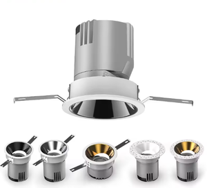 Spot de haute qualité Led mur rondelle projecteurs Downlight réglable encastré rond rotatif - Product Image 3