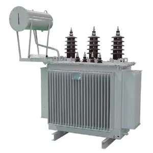 High voltage oil immerse transformer , Rated capacity 1000 volt transformer