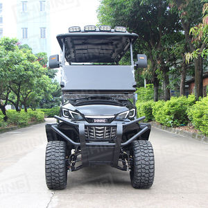 Petits chariots de golf 6 places Voiture de tourisme électrique à quatre roues - Product Image 6