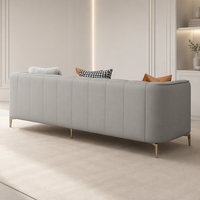 Ensemble de canapés modulaires en cuir PU YUANCHANG, design moderne, durable et confortable, meubles de salon