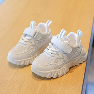 Baskets pour enfants printemps et automne chaussures décontractées pour garçons boutons rotatifs chaussures de course pour filles chaussures de bébé respirantes - Product Image 3