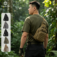 Sac à dos tactique X238 Protector Plus à coque rigide pour homme, sac de poitrine en nylon léger, sac à bandoulière pour l'extérieur