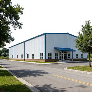 โครงสร้างเหล็กสำเร็จรูปเกรดมืออาชีพสำหรับก่อสร้างสนามบาสเกตบอลแบบหลังคาโค้งขนาดใหญ่ พร้อมบริการเชื่อมเหล็กสำหรับงานก่อสร้างโรงงานกลาง - Product Image 1