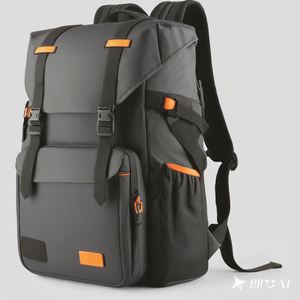 Sac à dos de photographe étanche en cuir végétalien de qualité supérieure, vente en gros directe usine BSCI - Product Image 3