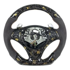Volante Deportivo de Fibra de Carbono Forjado a <span class=keywords><strong>Precio</strong></span> de Fábrica para <span class=keywords><strong>BMW</strong></span> <span class=keywords><strong>320i</strong></span> 335i E90 E91 E92 E93 M3 Serie 3 - Product Image 3