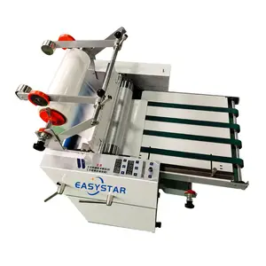 Sử dụng thương mại 3 năm ID Máy cán lá Rolls với Flute Laminator có tính năng intelligentized điều chỉnh