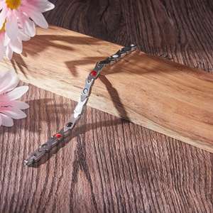 सुमोना मोइससानाइट अच्छे गहने सेट चुंबकीय ब्रेसलेट और फैशन कोण सुरुचिपूर्ण चूड़ियां और कंगन - Product Image 4