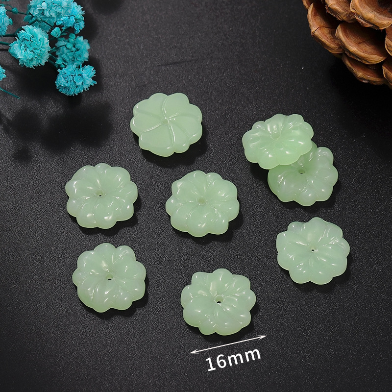 2 Motifs floraux double face, 16 mm