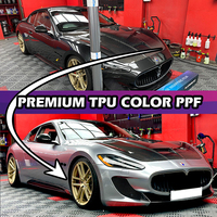HEY FILM TPU Couleur Vert Royal PPF Film de protection de peinture Couleur PPF Film d'emballage de voiture auto-cicatrisant Anti-rayures TPU