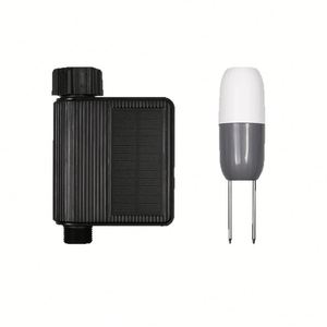 WiFi App Controlled Smart Home Timing Irrigation Water Valve Graffiti Solar Powered Drip Irrigation Pipe Garden Water <b>Timer</b> - Product Image 5