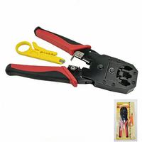 Pince à sertir multifonctionnelle pour connecteurs RJ45, RJ11, RJ12, pour câbles LAN Cat6, Cat5e, réparation de réseaux informatiques