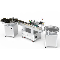 SKILT Electric Auto-Lastic Glass Bottle Labeler Impresora de fecha Adhesivo Core Components-Metal Papel Embalaje de madera