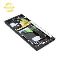 Pantalla Original de 6.9" para Samsung Galaxy Note20 Note 20 Ultra 5G N985 N986, Repuesto de Pantalla Táctil LCD con Marco
