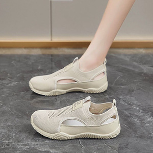 Zapatillas Deportivas Blancas Transpirables para <span class=keywords><strong>Mujer</strong></span>, Ligeras, Calzado Casual, Moda - Product Image 4