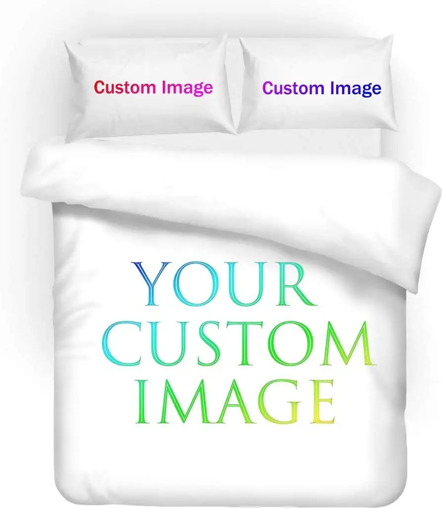 Custom Design Tiger Bettwäsche Set King Bett bezug Lebensechte Bettwäsche mit Kissen bezug Home Textile für Kinder