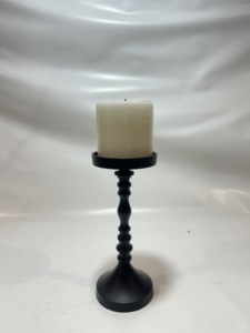 Premium Luxury Aluminium <b>Candle</b> Holder Contemporary Sculptural Metal Pillar <b>Candle</b> Stand Handmade Designer Statement <b>Centerpiece</b> - Product Image 3