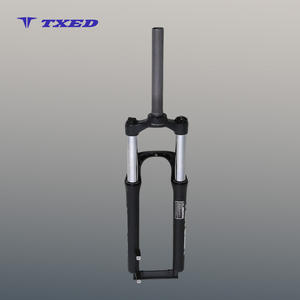 <span class=keywords><strong>Fourche</strong></span> avant à suspension externe en aluminium non fileté avec ressort hélicoïdal et verrouillage hydraulique, frein à disque 28,6x25,4x212mm, tube en acier M9*<span class=keywords><strong>100</strong></span> - Product Image 1