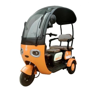 Nuevo Triciclo Eléctrico para Adultos con Techo, Bicicleta Eléctrica de 3 Ruedas, Mini Triciclo Eléctrico de Pasajeros en Venta - Product Image 1