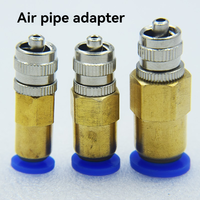 Adaptateur de seringue 4 mm, tête de distribution trachéale, accessoires pour machine de tournage CNC, garantie 6 mois, inspection vidéo légère