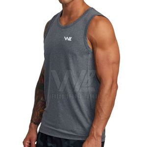Camiseta sin Mangas de Secado Rápido y Transpirable al por Mayor, Camiseta sin Mangas de Bajo Precio, Ropa Deportiva, Camiseta sin Mangas para Hombre - Product Image 2