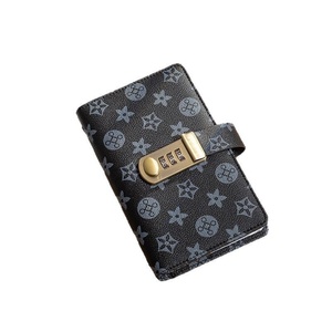 Dompet Buku Catatan A6 dengan Kunci Sandi, Kapasitas Besar, Hadiah Baru 2026, Tempat Penyimpanan Laptop - Product Image 1