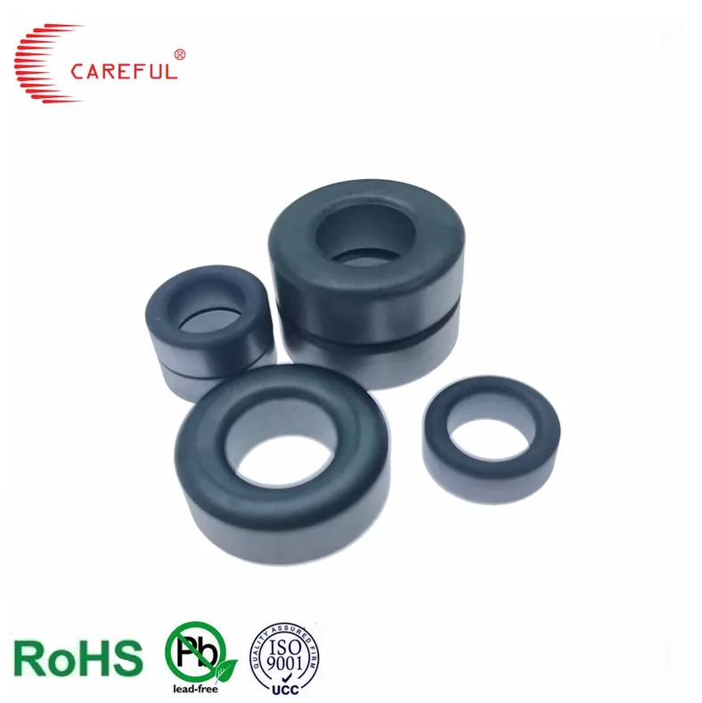 Rohs ISO9001 fabrika doğrudan satış yumuşak ferrite ferrit çekirdek iç çapı 1mm ~ 27.4mm çok şartname